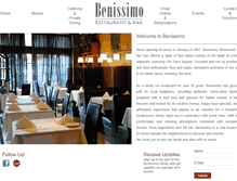 Tablet Screenshot of benissimos.com